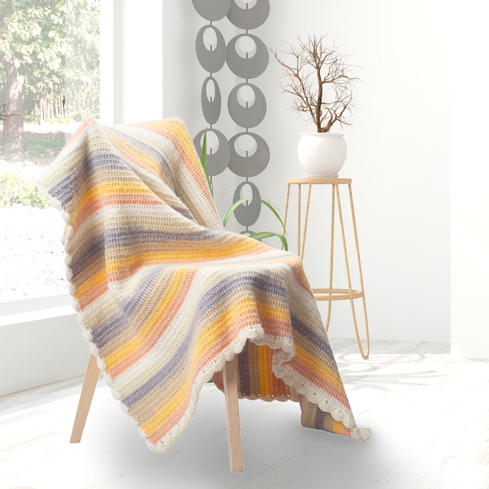 Hobium Renkli Yün Tv Battaniyesi